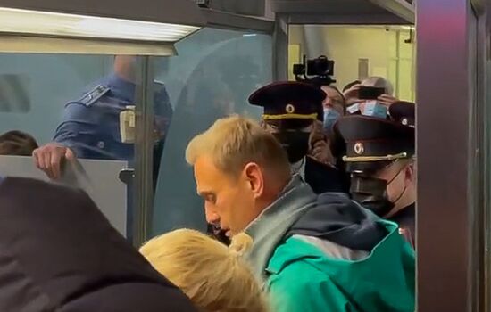 Russia Navalny Return