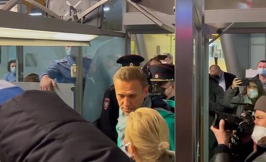 Russia Navalny Return