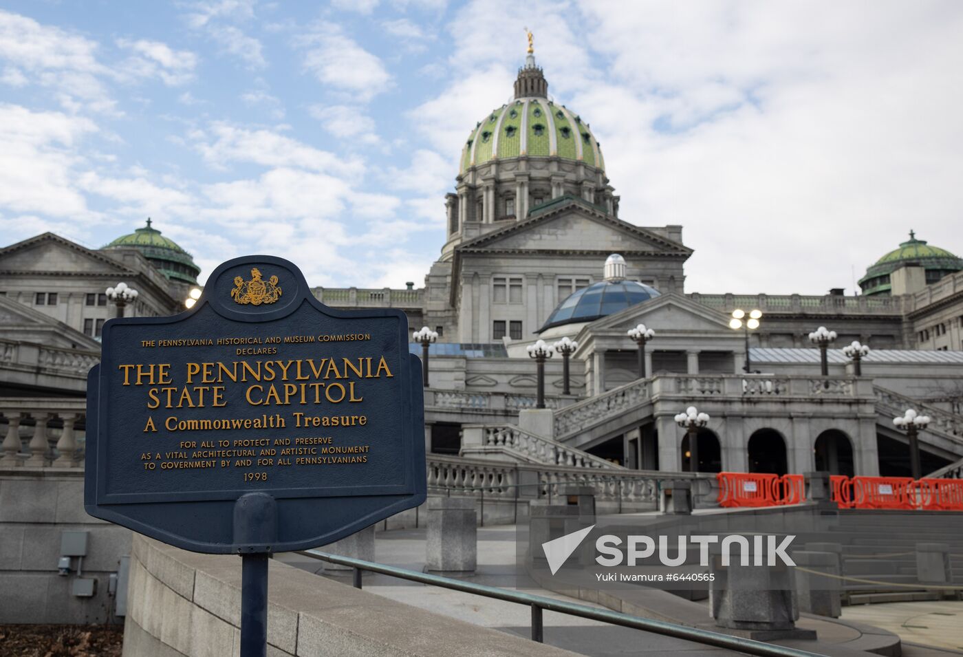 US Biden Inauguration Preparation