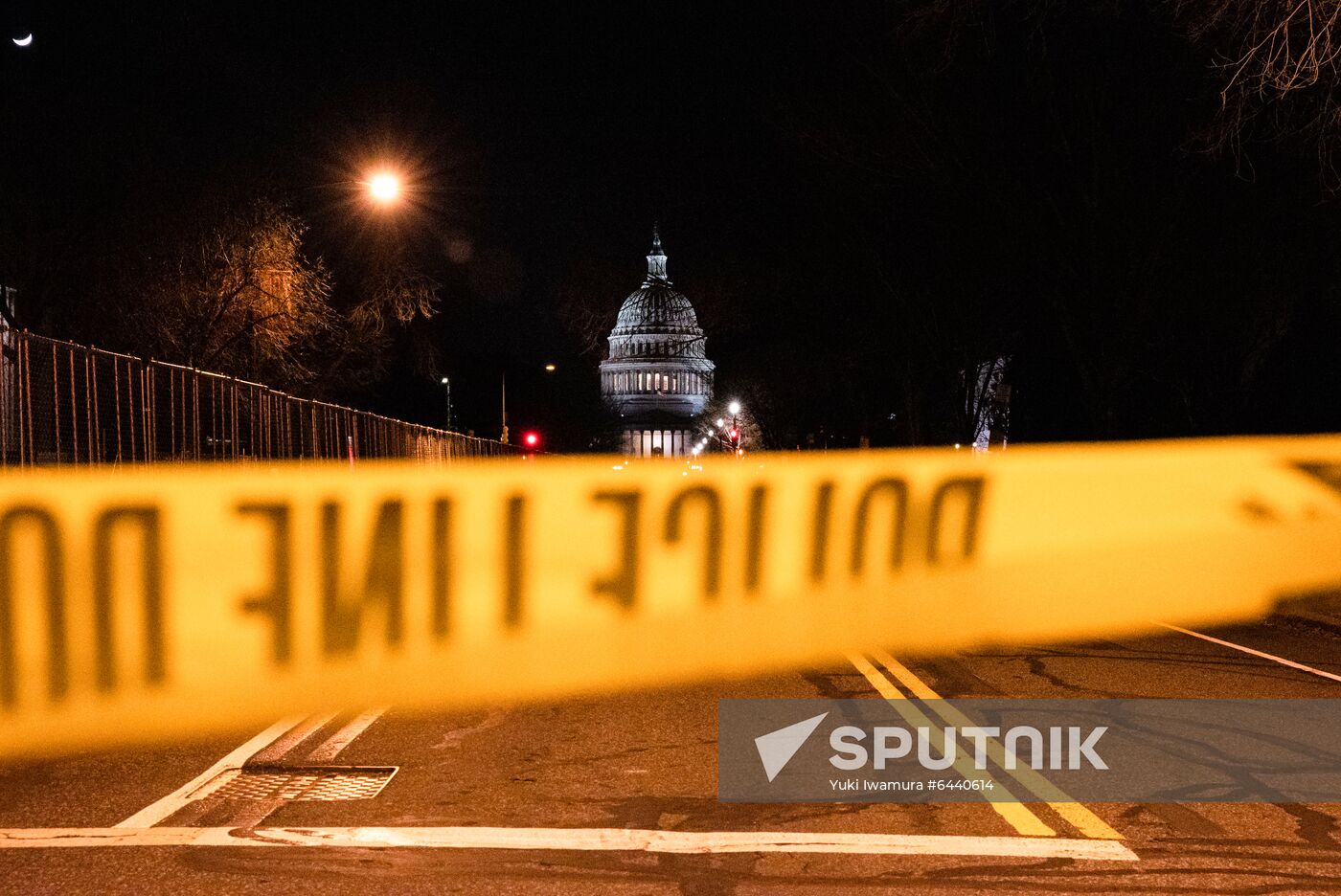 US Biden Inauguration Preparation