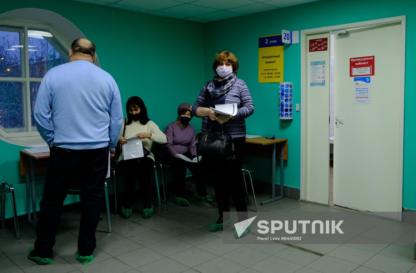 Russia Coronavirus Vaccination
