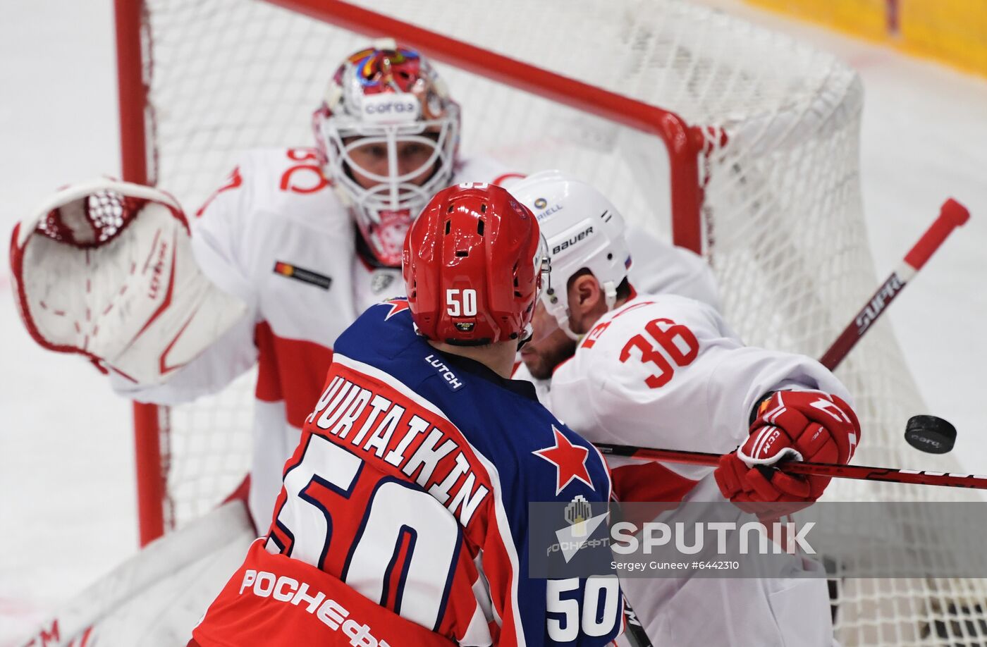 Russia Ice Hockey CSKA - Spartak