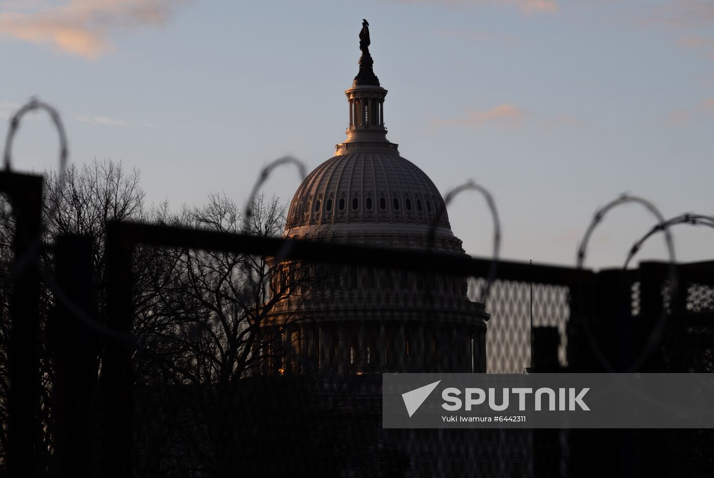 US Biden Inauguration Preparation