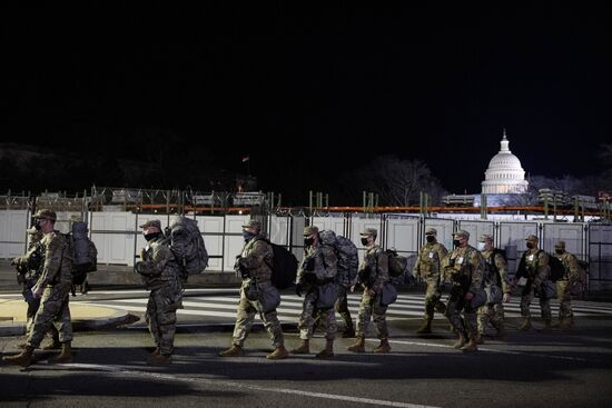 US Biden Inauguration Day Preparations