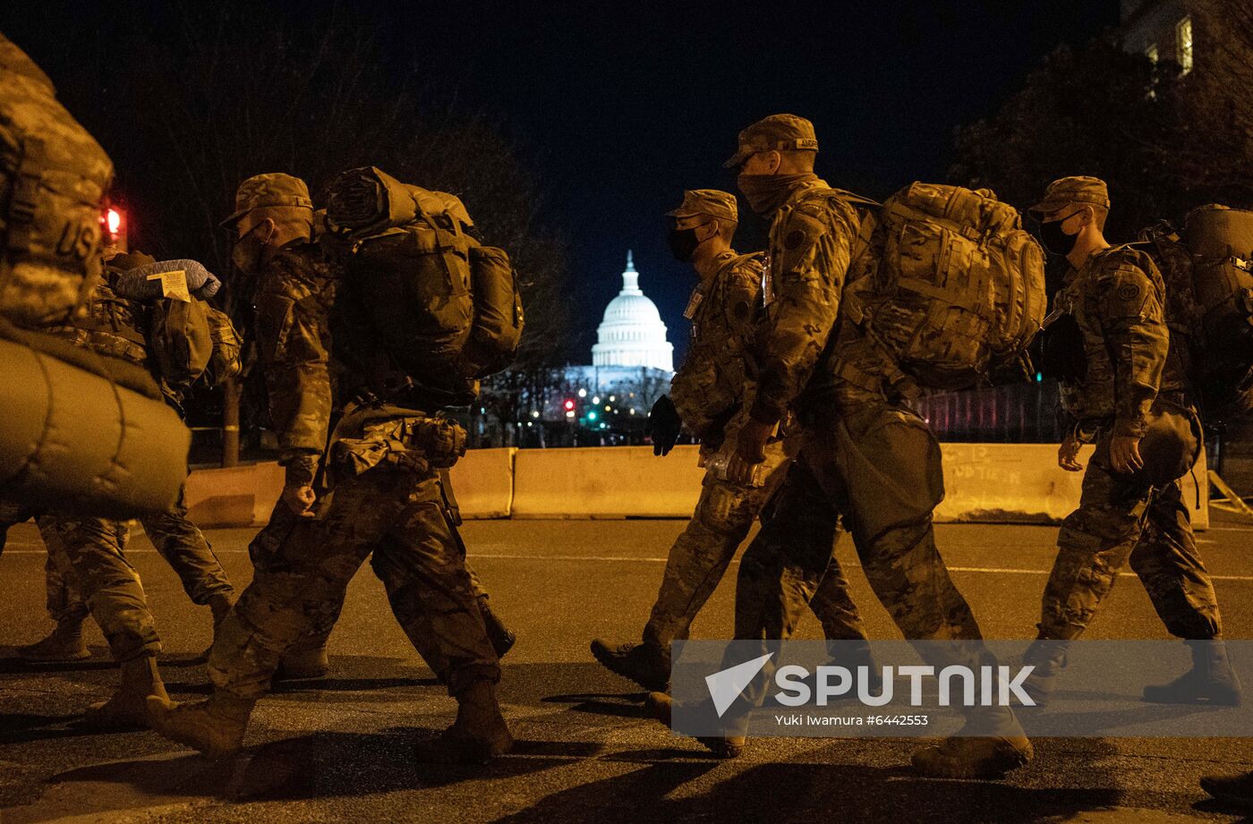 US Biden Inauguration Day Preparations