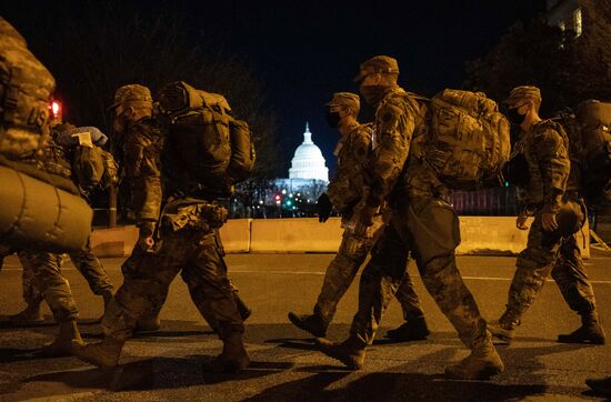 US Biden Inauguration Day Preparations