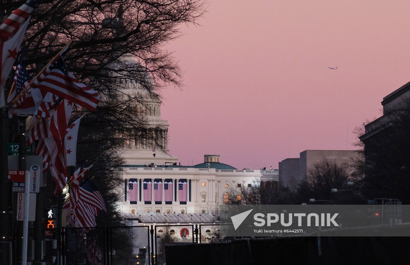 US Biden Inauguration Preparation