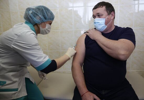 Russia Coronavirus Vaccination