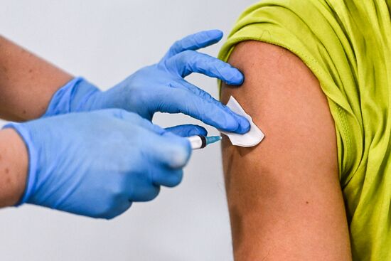 Russia Coronavirus Vaccination
