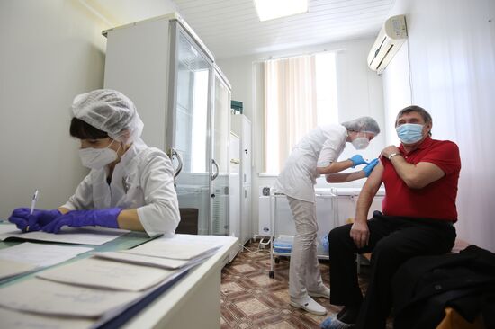 Russia Coronavirus Vaccination