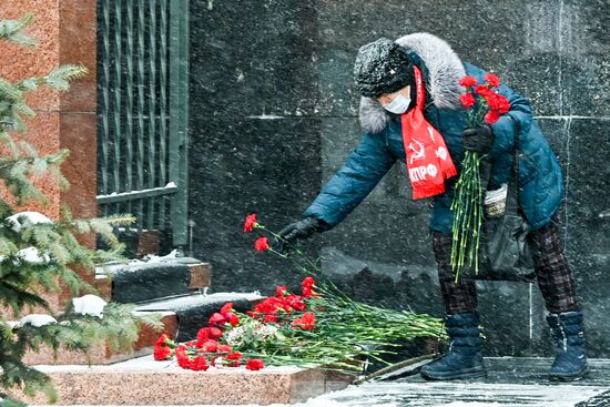 Russia Lenin Death Anniversary