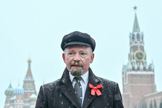 Russia Lenin Death Anniversary