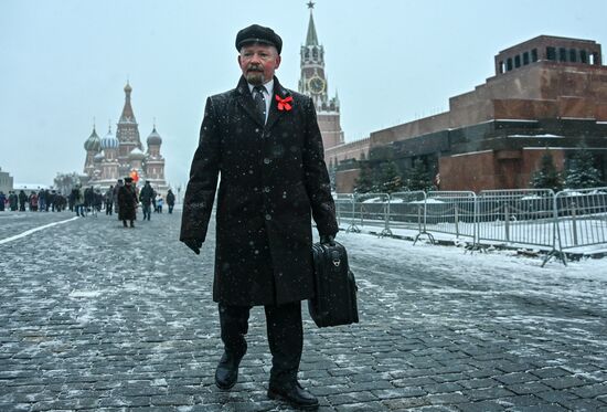 Russia Lenin Death Anniversary