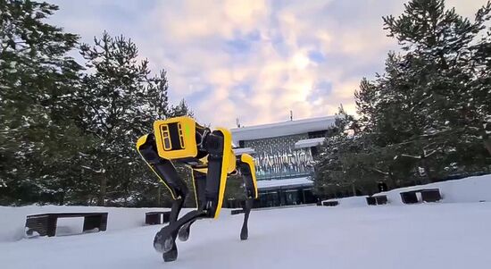 Russia Sberbank Boston Dynamics Robot