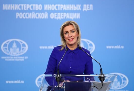 Russia Zakharova Briefing