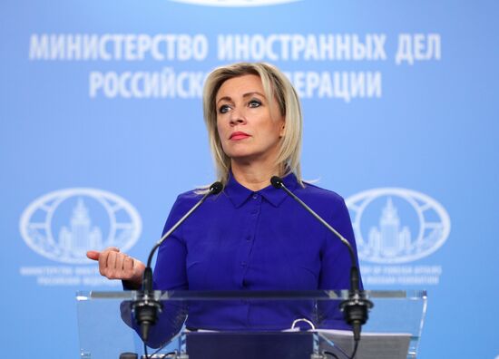 Russia Zakharova Briefing