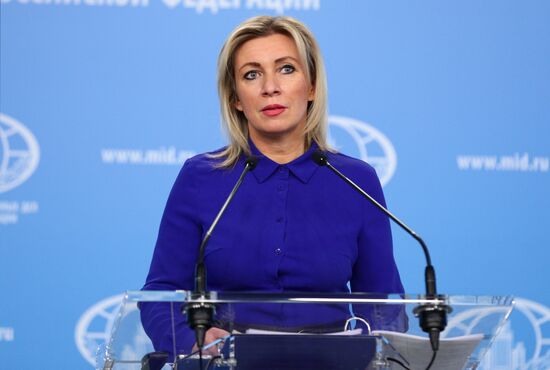 Russia Zakharova Briefing