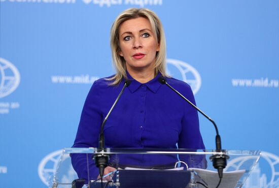 Russia Zakharova Briefing