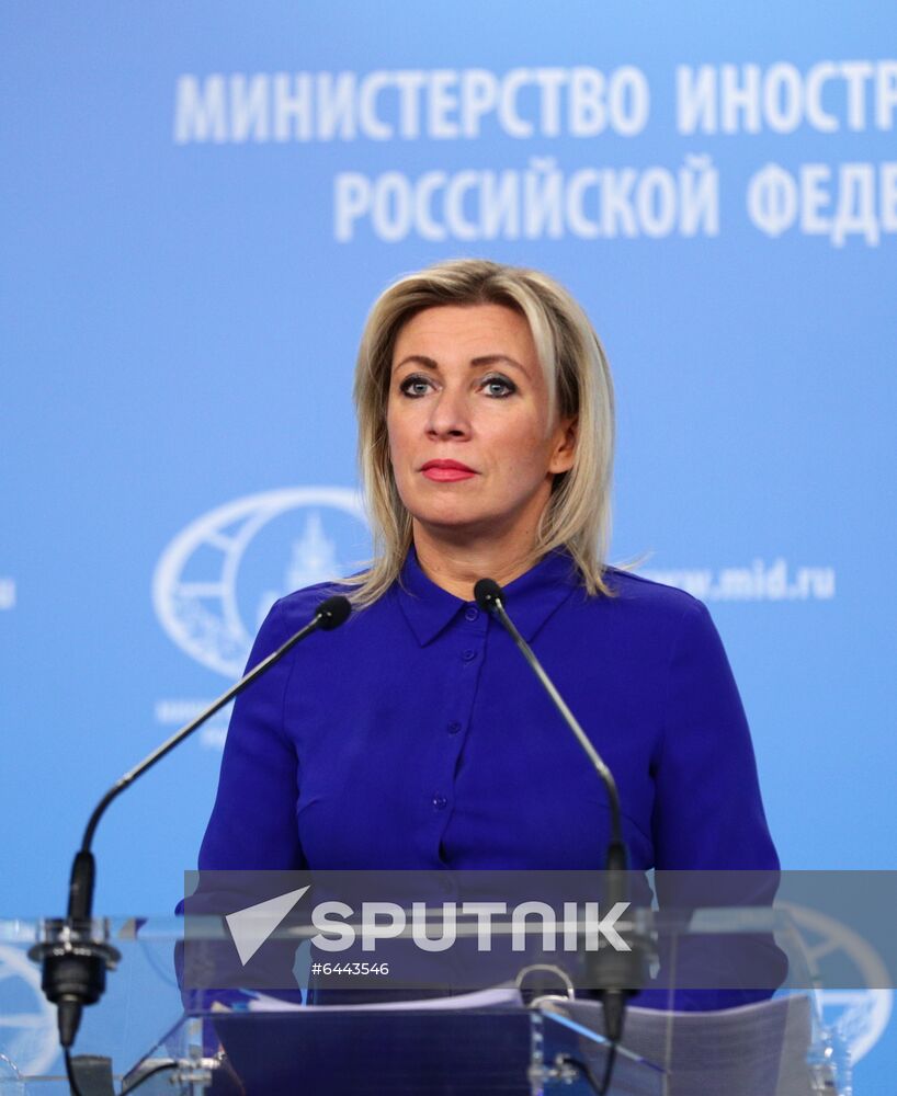 Russia Zakharova Briefing