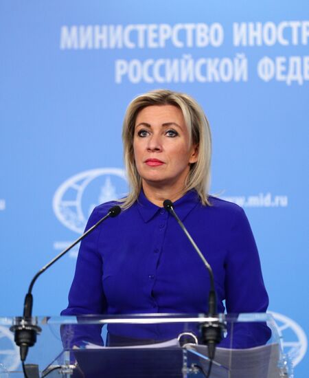 Russia Zakharova Briefing