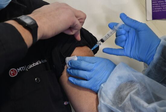 Russia Coronavirus Vaccination