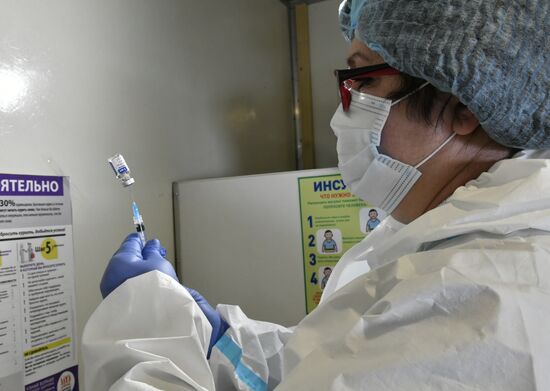 Russia Coronavirus Vaccination