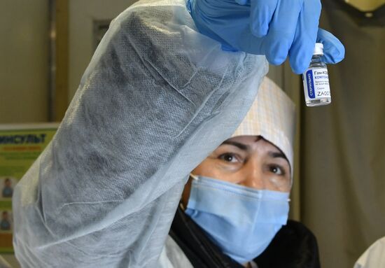 Russia Coronavirus Vaccination