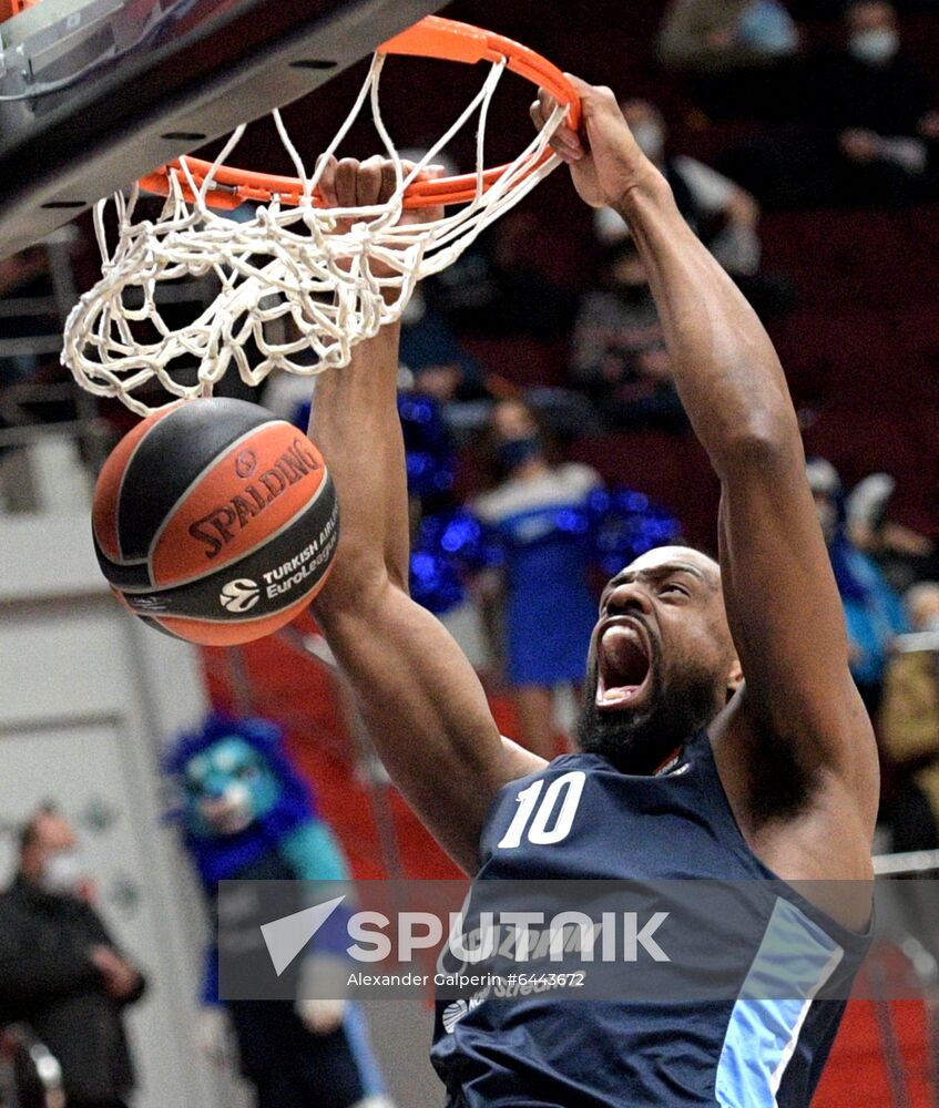 Russia Basketball Euroleague Zenit - Anadolu Efes