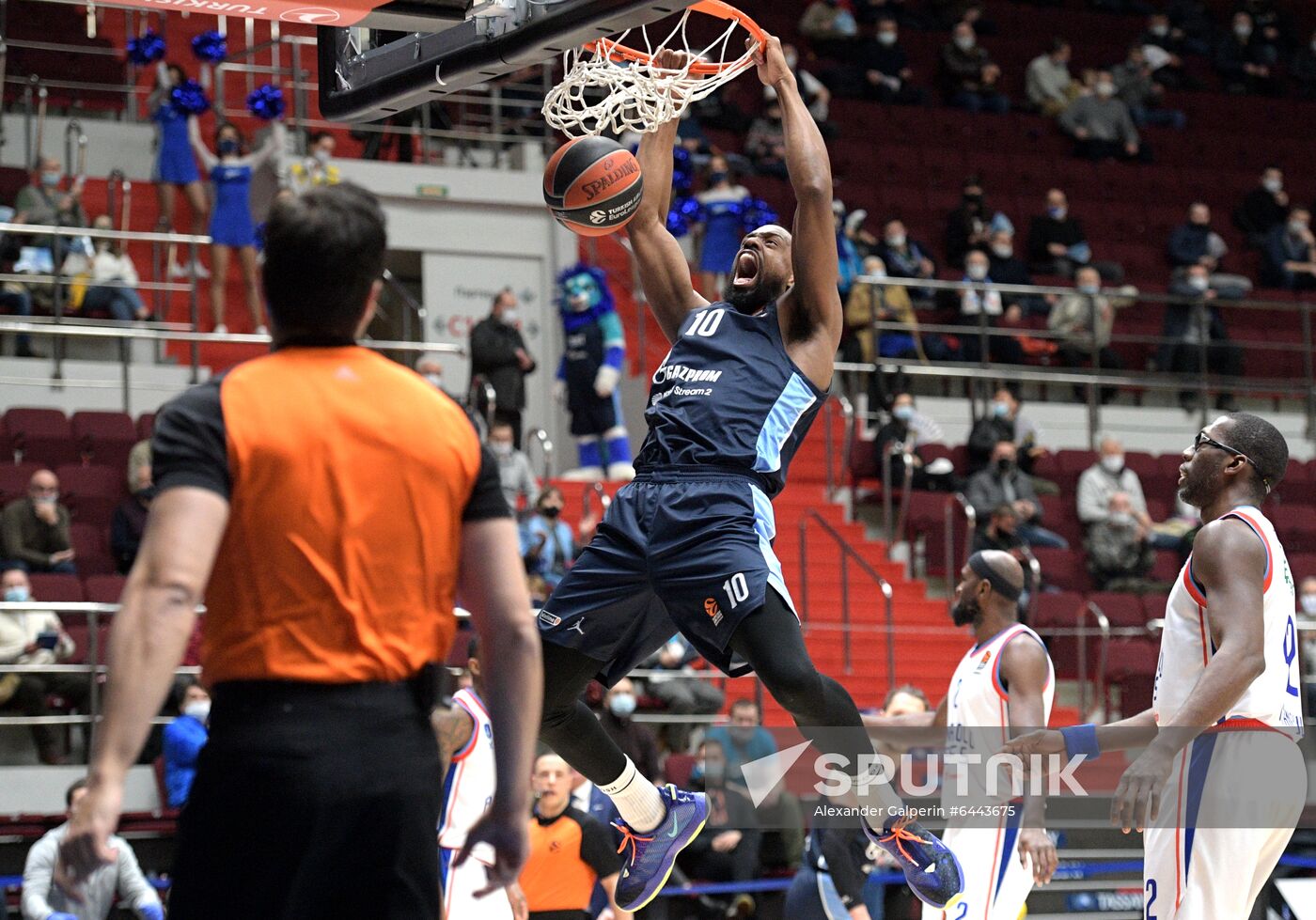 Russia Basketball Euroleague Zenit - Anadolu Efes