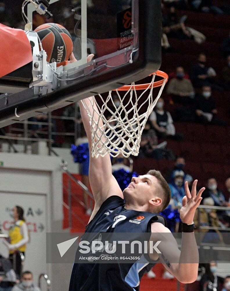 Russia Basketball Euroleague Zenit - Anadolu Efes
