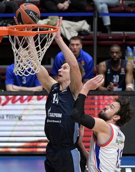 Russia Basketball Euroleague Zenit - Anadolu Efes