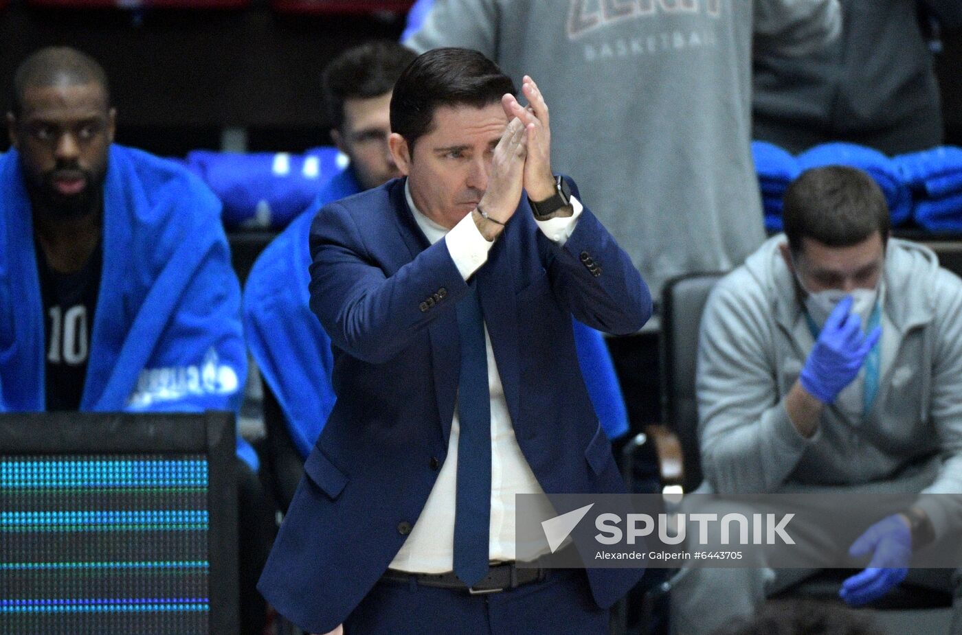 Russia Basketball Euroleague Zenit - Anadolu Efes