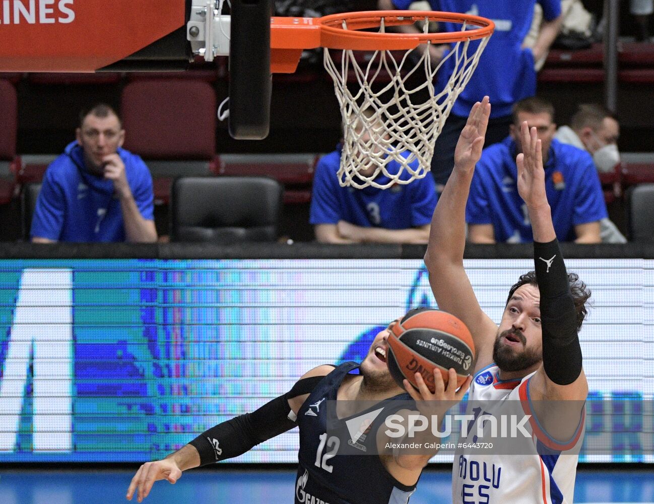 Russia Basketball Euroleague Zenit - Anadolu Efes