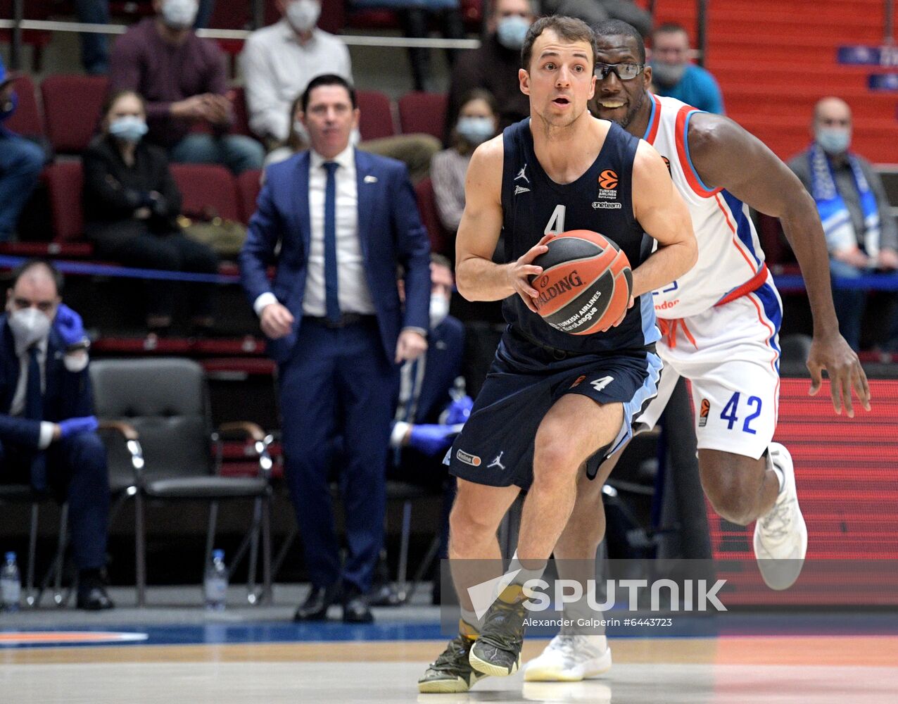 Russia Basketball Euroleague Zenit - Anadolu Efes