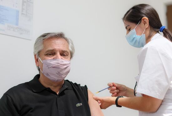Argentina Russia Coronavirus Vaccination