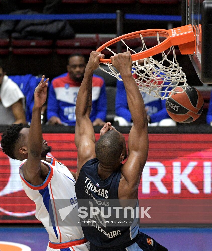 Russia Basketball Euroleague Zenit - Anadolu Efes