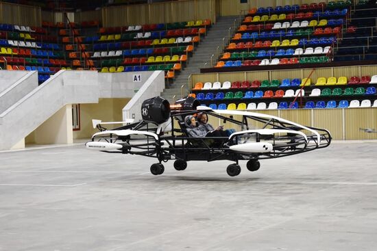 Russia Taxi Drone Test