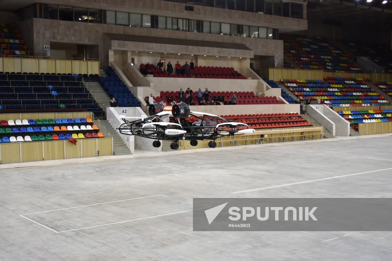 Russia Taxi Drone Test