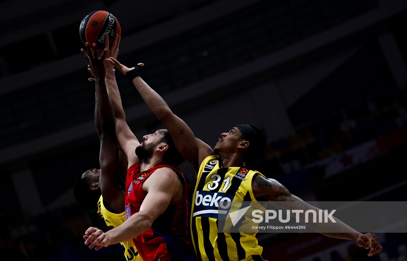 Russia Basketball Euroleague CSKA - Fenerbahce