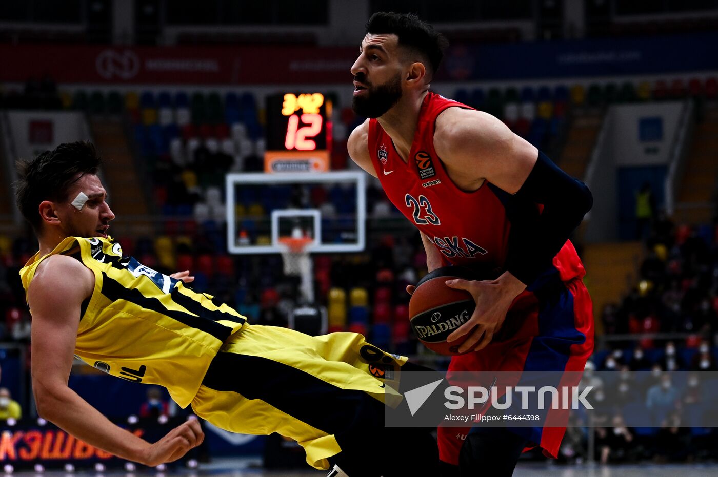Russia Basketball Euroleague CSKA - Fenerbahce