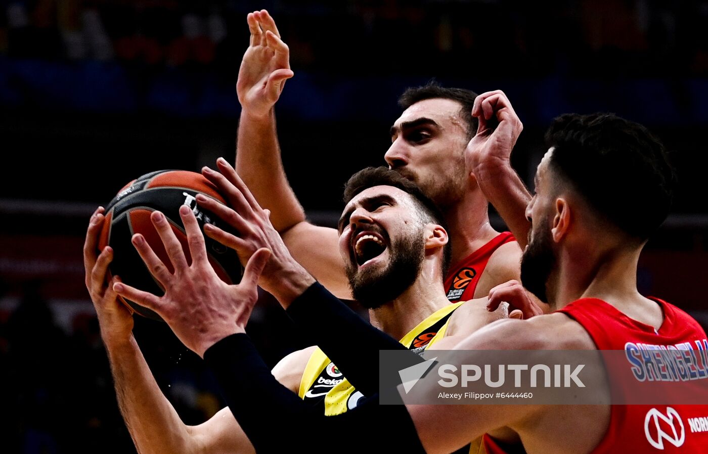 Russia Basketball Euroleague CSKA - Fenerbahce