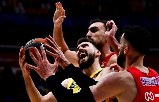 Russia Basketball Euroleague CSKA - Fenerbahce