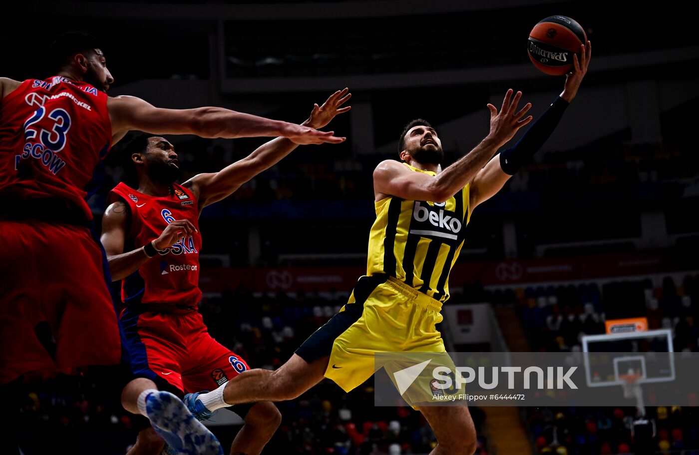 Russia Basketball Euroleague CSKA - Fenerbahce