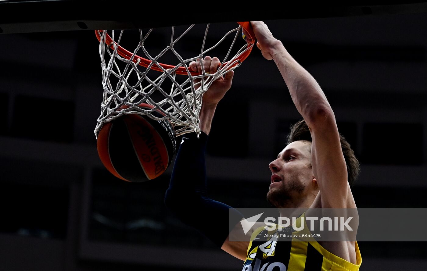 Russia Basketball Euroleague CSKA - Fenerbahce