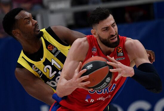 Russia Basketball Euroleague CSKA - Fenerbahce