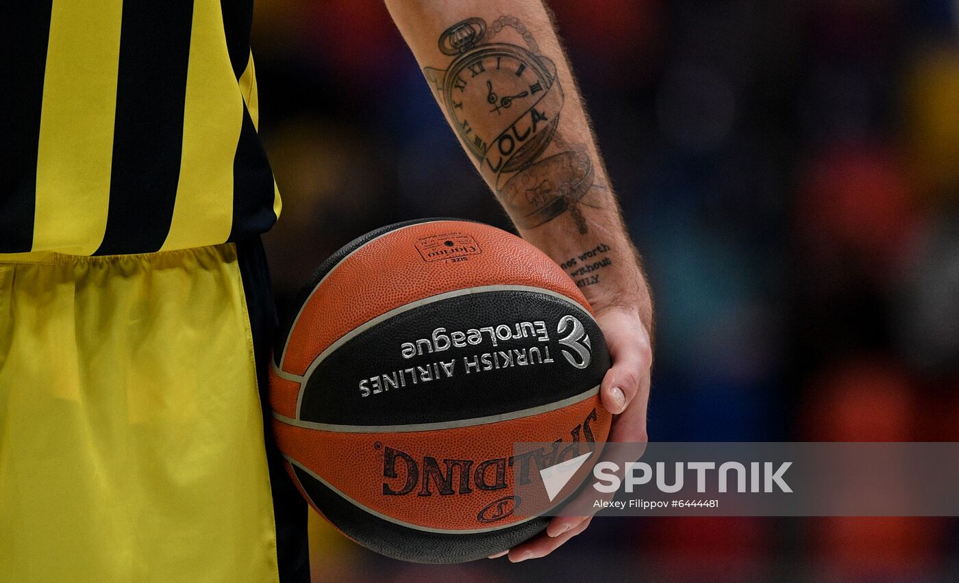 Russia Basketball Euroleague CSKA - Fenerbahce