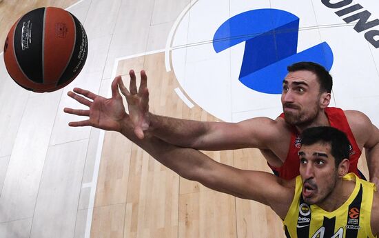 Russia Basketball Euroleague CSKA - Fenerbahce