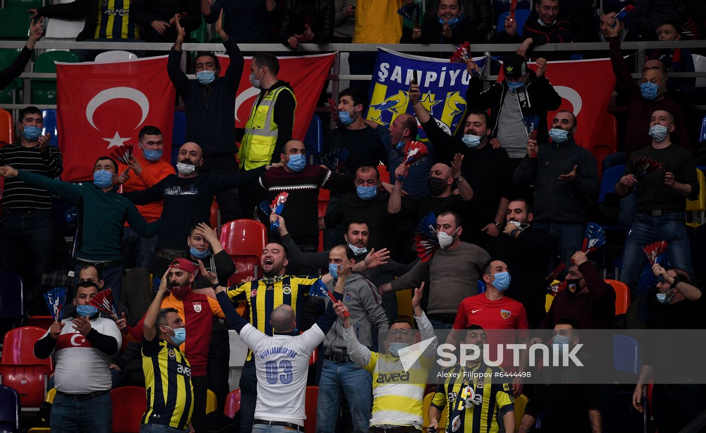 Russia Basketball Euroleague CSKA - Fenerbahce