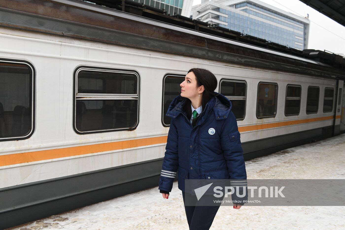 Russia Female Train Driver