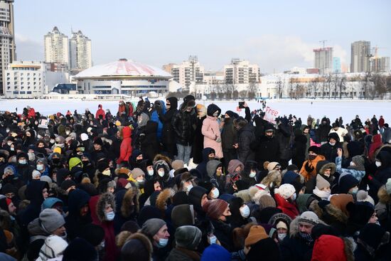 Russia Navalny Supporters Rallies